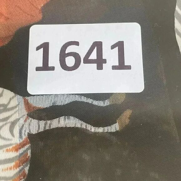 Women accessories shawl zebra Scarf Hair Scarf safari animal print # 1641 - Picture 8 of 9